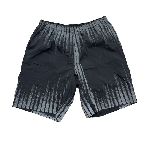 The North Face Performance Shorts Black Flash Dry Lined Reflective Men's Size M - Picture 1 of 9